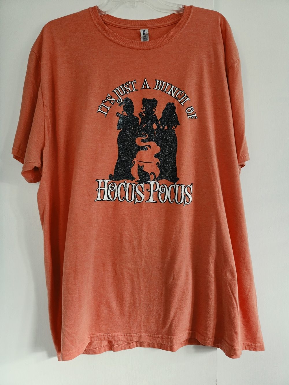 Hocus Pocus Graphic Tee - Orange Shirt. Halloween. 2xl
